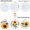 Louise Maelys 3 Sets Sunflowers Embroidery Kit for Beginners,Cross Stitch Kits for Adults with Summer Flowers Bee Stamped Pattern,Starters Needlepoint with Embroidery Instruction
